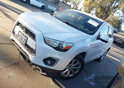 2015 Mitsubishi Outlander Sport Es from USA, damaged, VIN 4A4AP3AU0FE059203